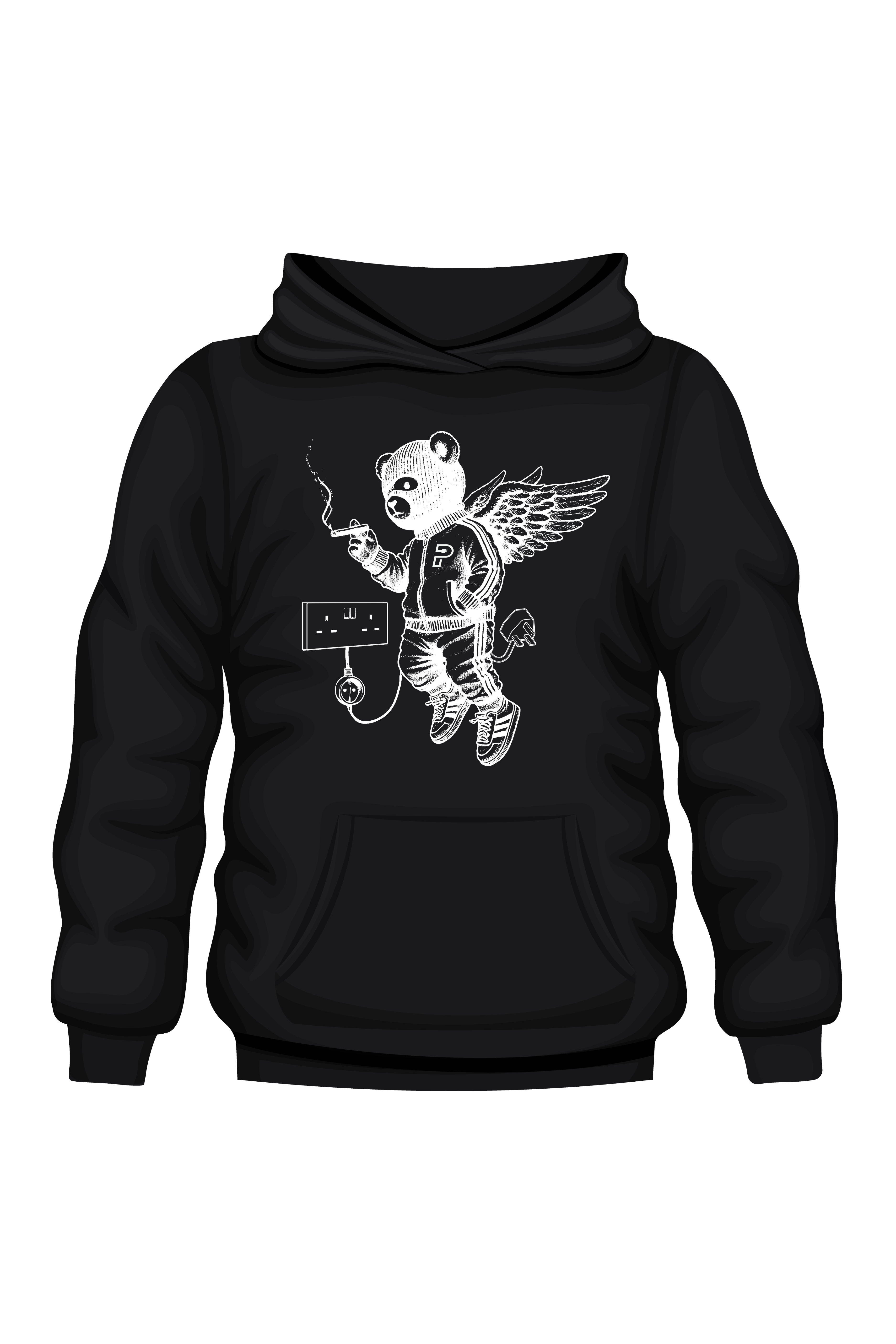 Plugged Angel  - Angels Recharge Hoodie
